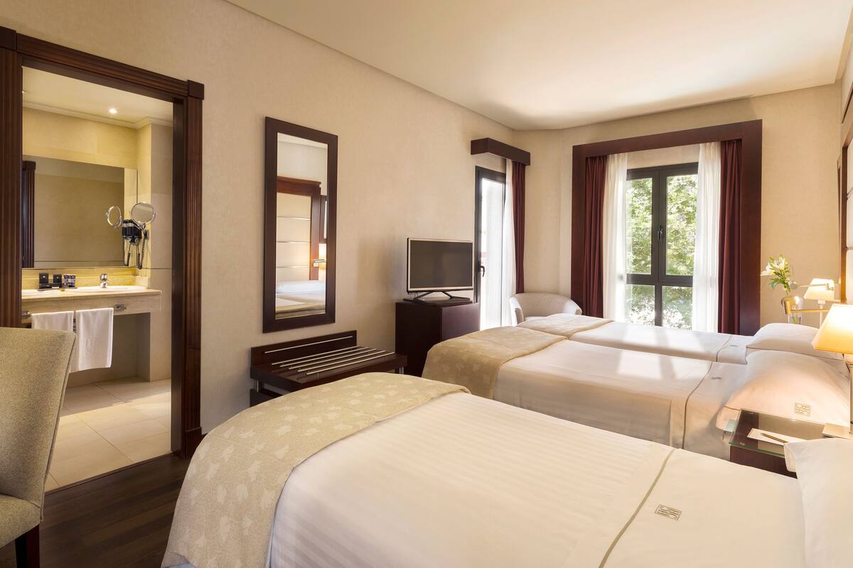 double room (with extra bed) | minibar, in-room safe, blackout curtains, soundproofing