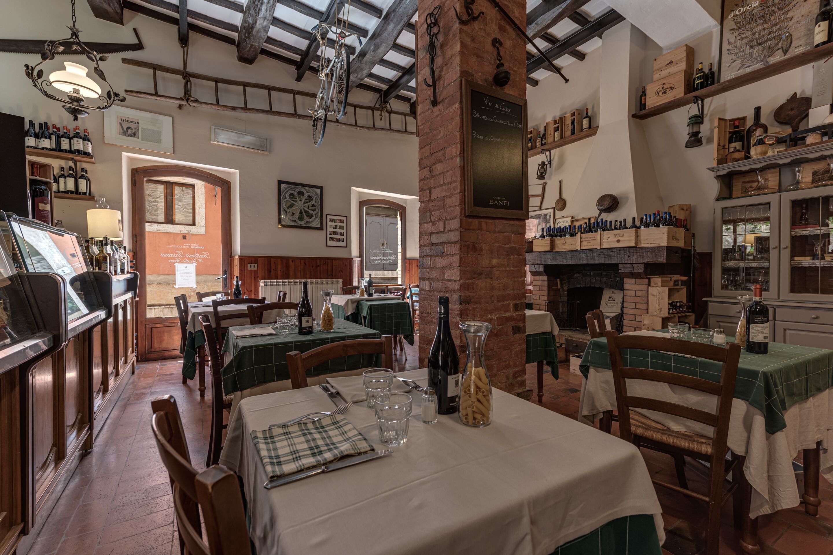 breakfast, lunch, dinner served; al fresco dining