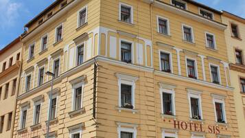 Voorkant van accommodatie