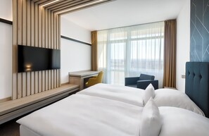 Standard Double or Twin Room, Balcony | Minibar, in-room safe, desk, free WiFi - Hunguest Hotel Helios (Hévíz)