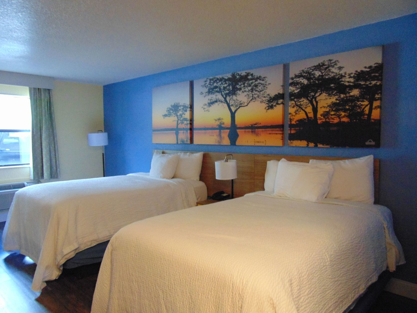 In-room safe, desk, blackout curtains, iron/ironing board