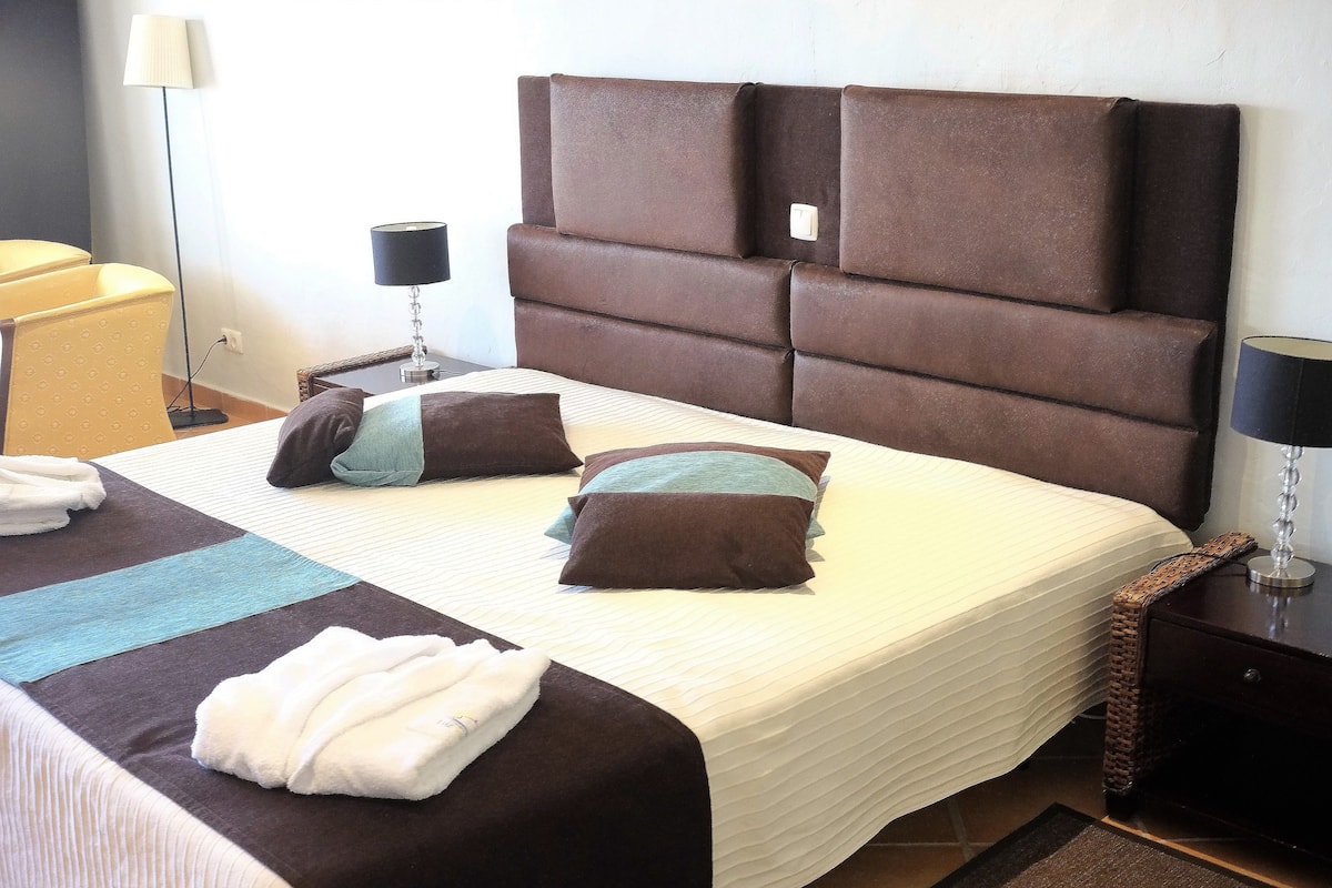 Superior Twin Room, Partial Sea View | In-room safe, blackout drapes
