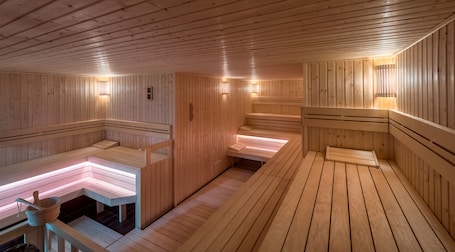 Sauna. Hunguest Hotel Gyula