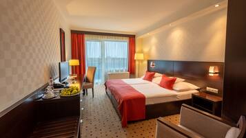 Standard Double Room, Castle view, Balcony | 1 bedroom, minibar, in-room safe, desk