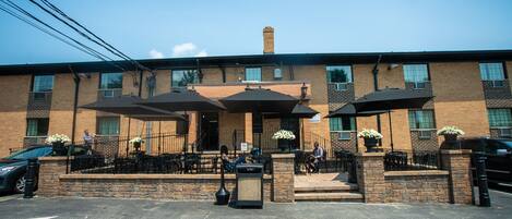 Entrée de l’hébergement