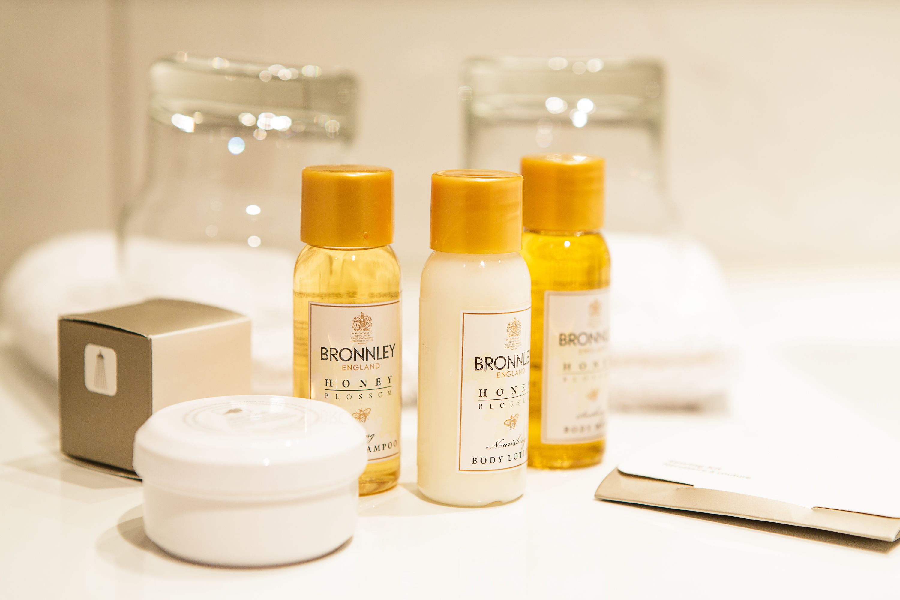 deep-soaking bathtub, free toiletries, hair dryer, bathrobes