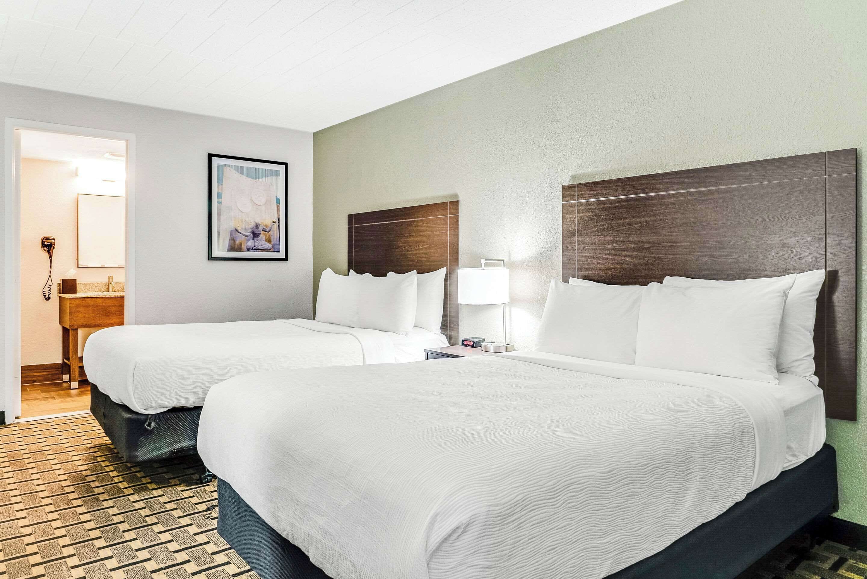 Chambre, 2 lits doubles, non-fumeur