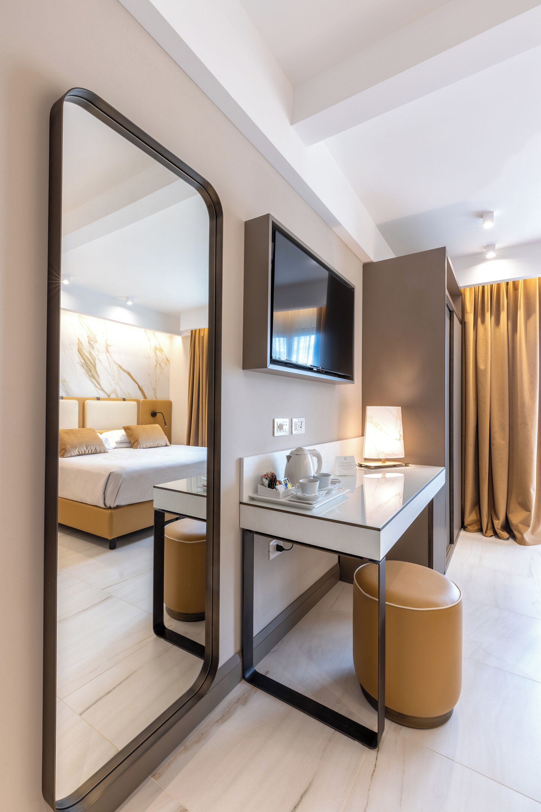 Minibar, in-room safe, desk, blackout drapes