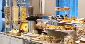 Gratis morgenmadsbuffet hver dag