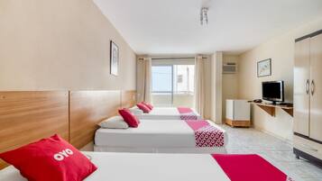 Quadruple Room (1 Double bed + 2 Single beds)