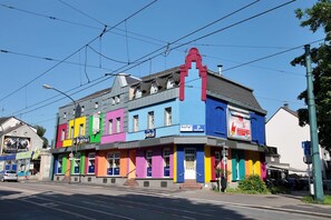 Fachada del alojamiento