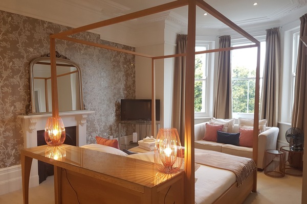 Deluxe Double Room, Garden View (Orchid) | Desk, laptop workspace, iron/ironing board (on request), WiFi (free)