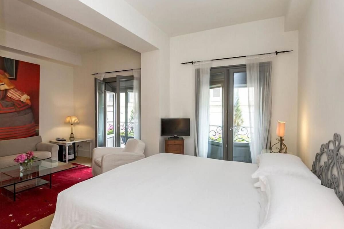 1 slaapkamer, lakens van Egyptisch katoen, luxe beddengoed