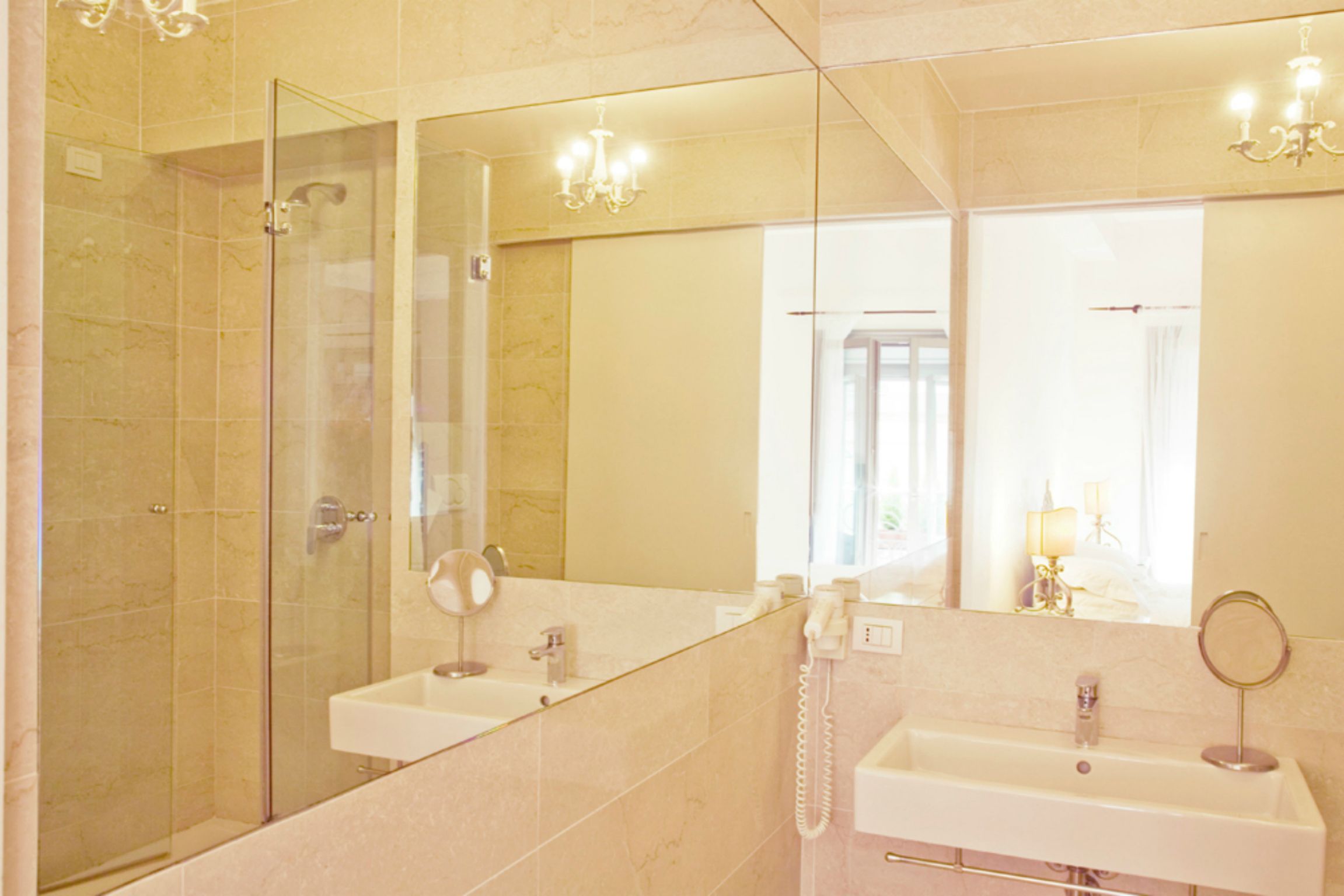 double room, terrace | bathroom | shower, free toiletries, hair dryer, slippers