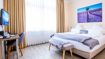 Doppelzimmer | Allergikerbettwaren, individuell dekoriert, individuell eingerichtet