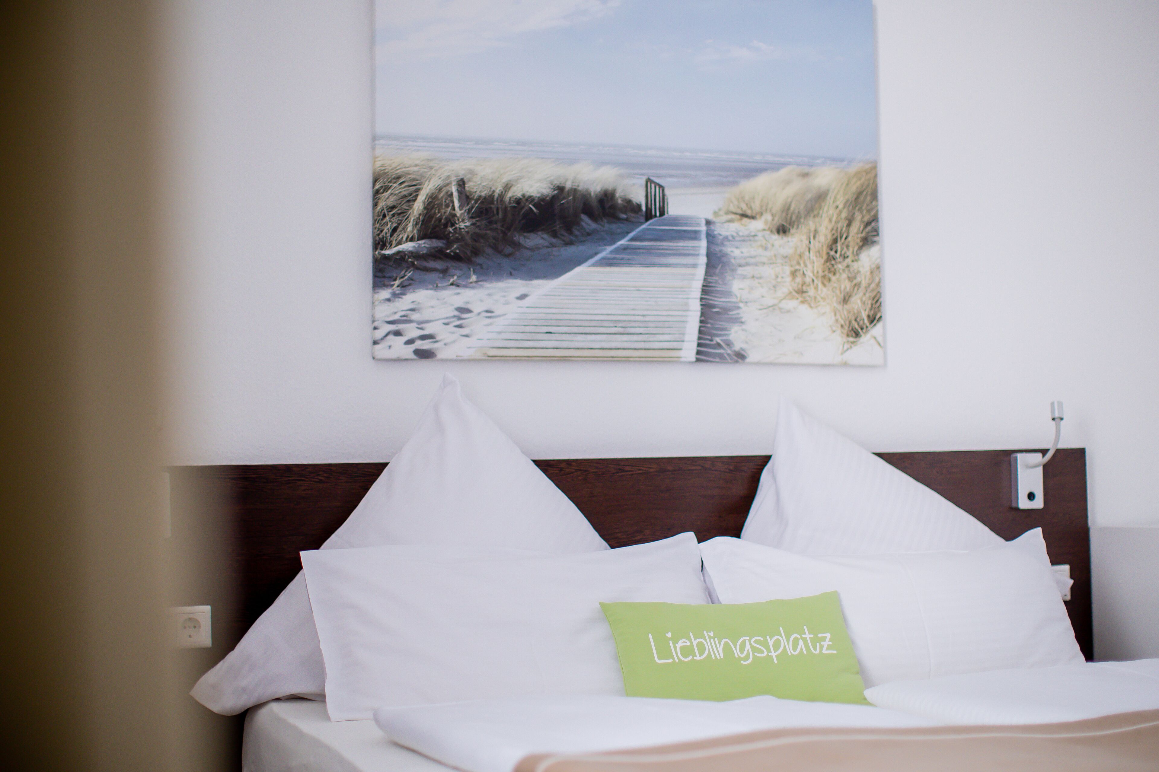 1 bedroom, hypo-allergenic bedding, individually decorated