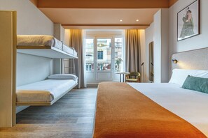 Superior Room, Terrace (Puerta del Sol View) | Down duvets, minibar, in-room safe, desk - Petit Palace Puerta del Sol (Madrid)