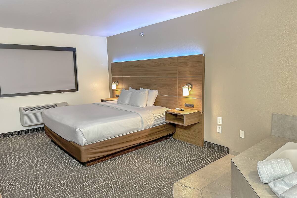 deluxe suite | 1 bedroom, desk, iron/ironing board, free wifi