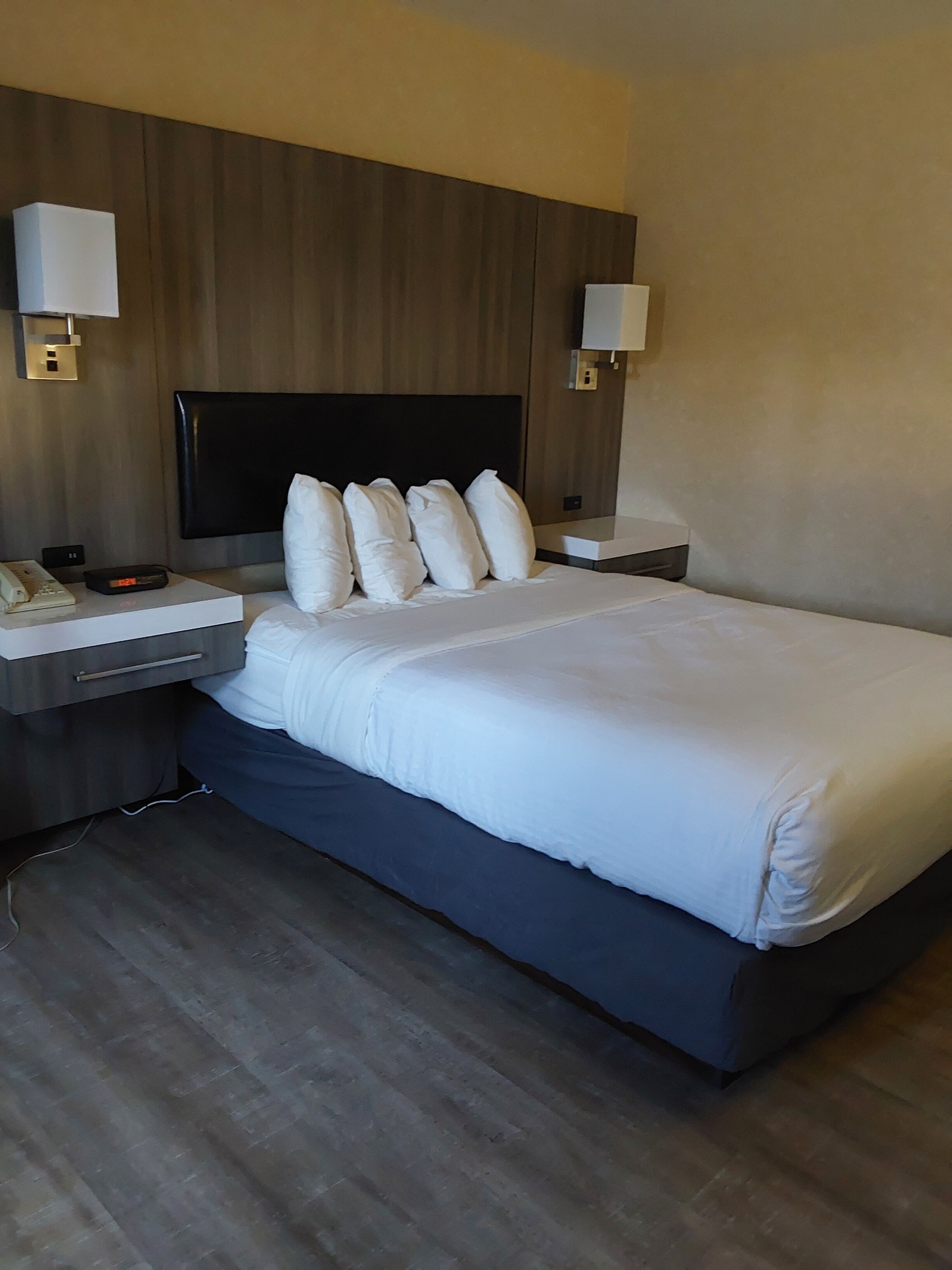 standard room, 1 queen bed, accessible, non smoking | desk, iron/ironing board, free wifi, bed sheets