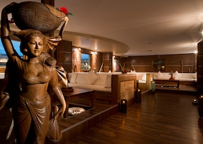 Body treatments, hot stone massages, deep-tissue massages