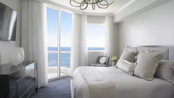 Deluxe Suite, 3 Bedrooms, Oceanfront (Grand) | Egyptian cotton sheets, premium bedding, pillowtop beds, minibar