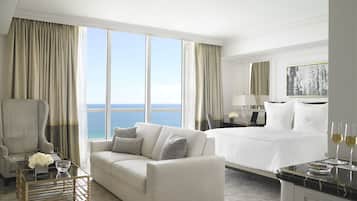 Room, Oceanfront | Egyptian cotton sheets, premium bedding, pillowtop beds, minibar