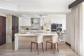 Villa, 1 Bedroom, Oceanfront | Private kitchen - Acqualina Resort & Residences On The Beach (Sunny Isles Beach)