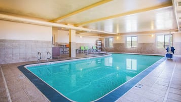 Una piscina techada