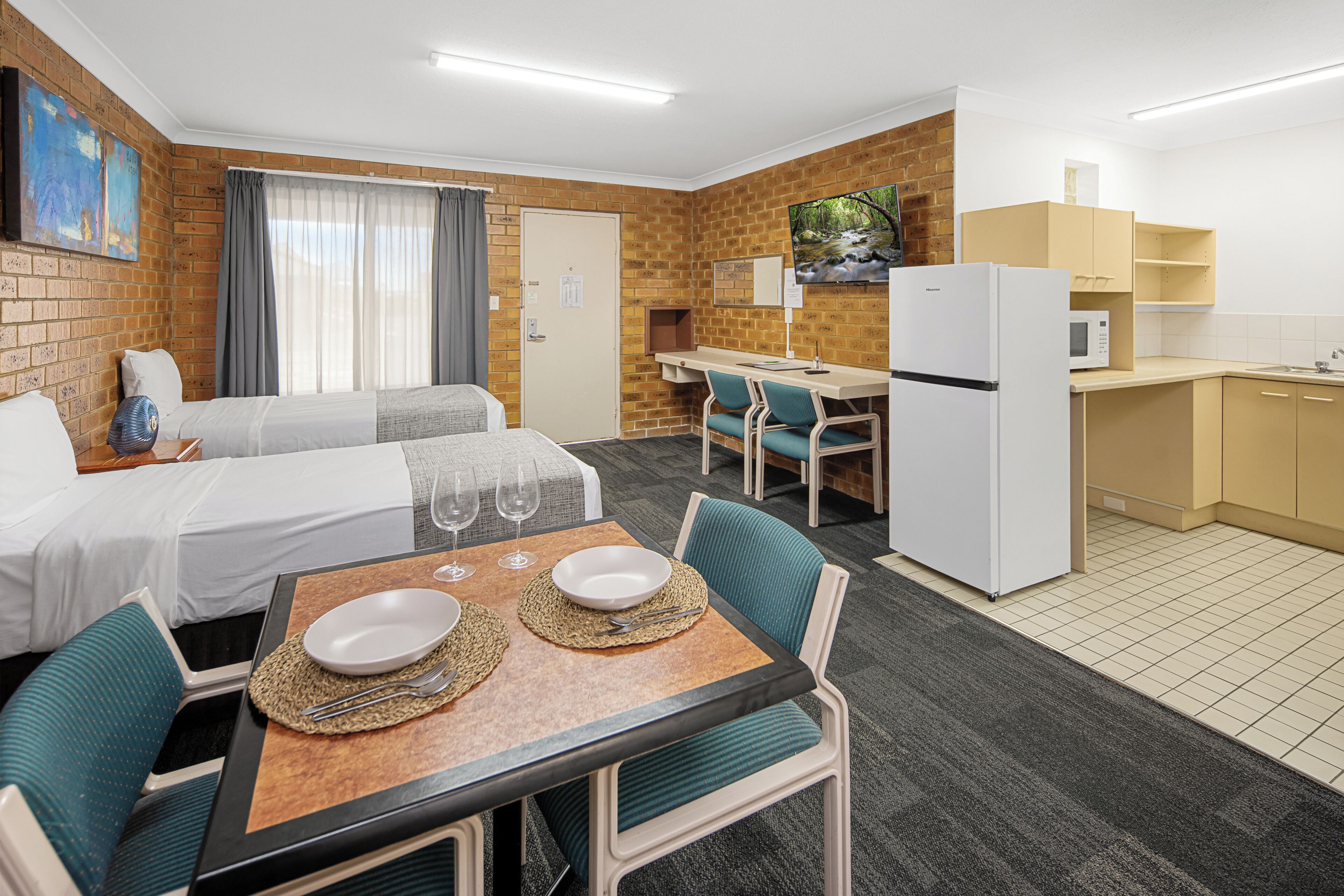 In-room safe, blackout curtains, soundproofing, iron/ironing board