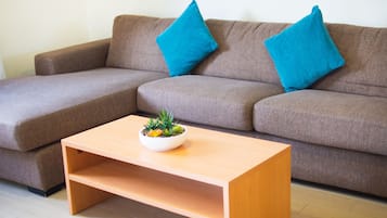 エグゼクティブ アパートメント 2 ベッドルーム | リビング エリア | テレビ