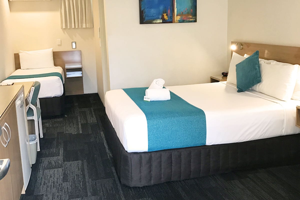 Standard Room | In-room safe, blackout curtains, soundproofing, iron/ironing board