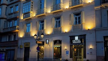 Fachada de la propiedad
