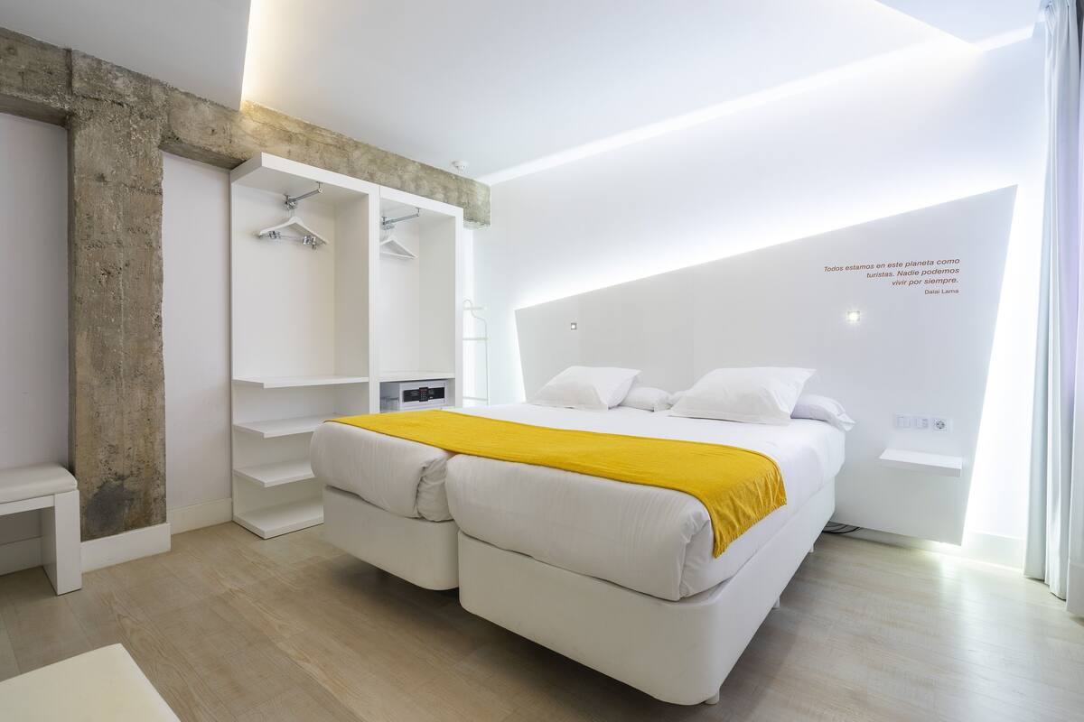 superior double room | 1 bedroom, minibar, in-room safe, blackout curtains