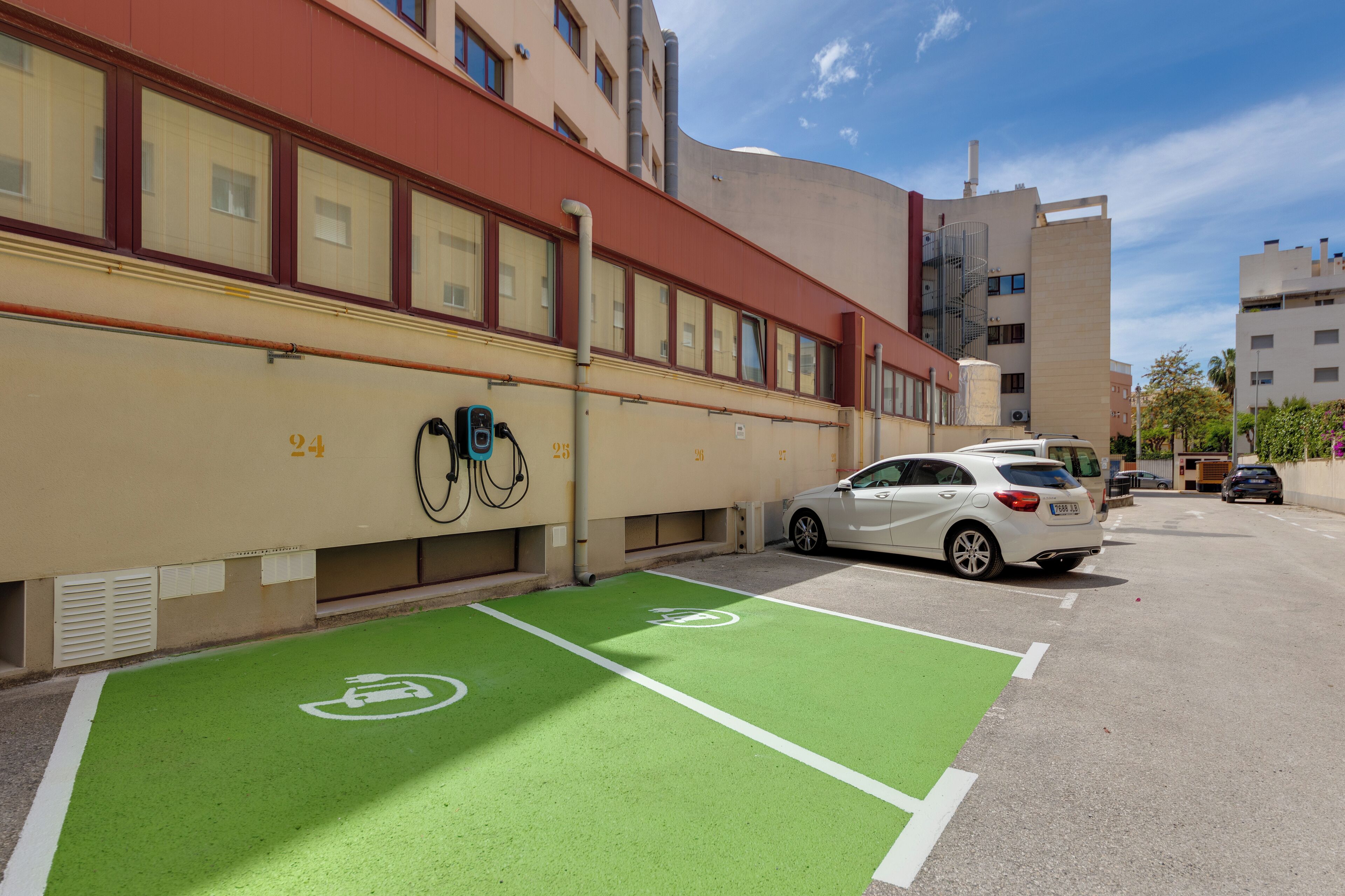 محطة لشحن السيارات الكهربائية