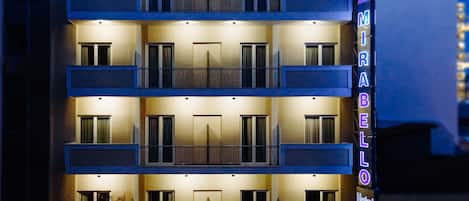 Façade de l’hébergement