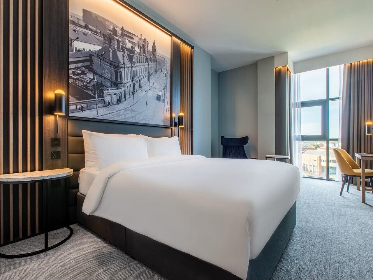 Premium bedding, in-room safe, individually decorated, desk