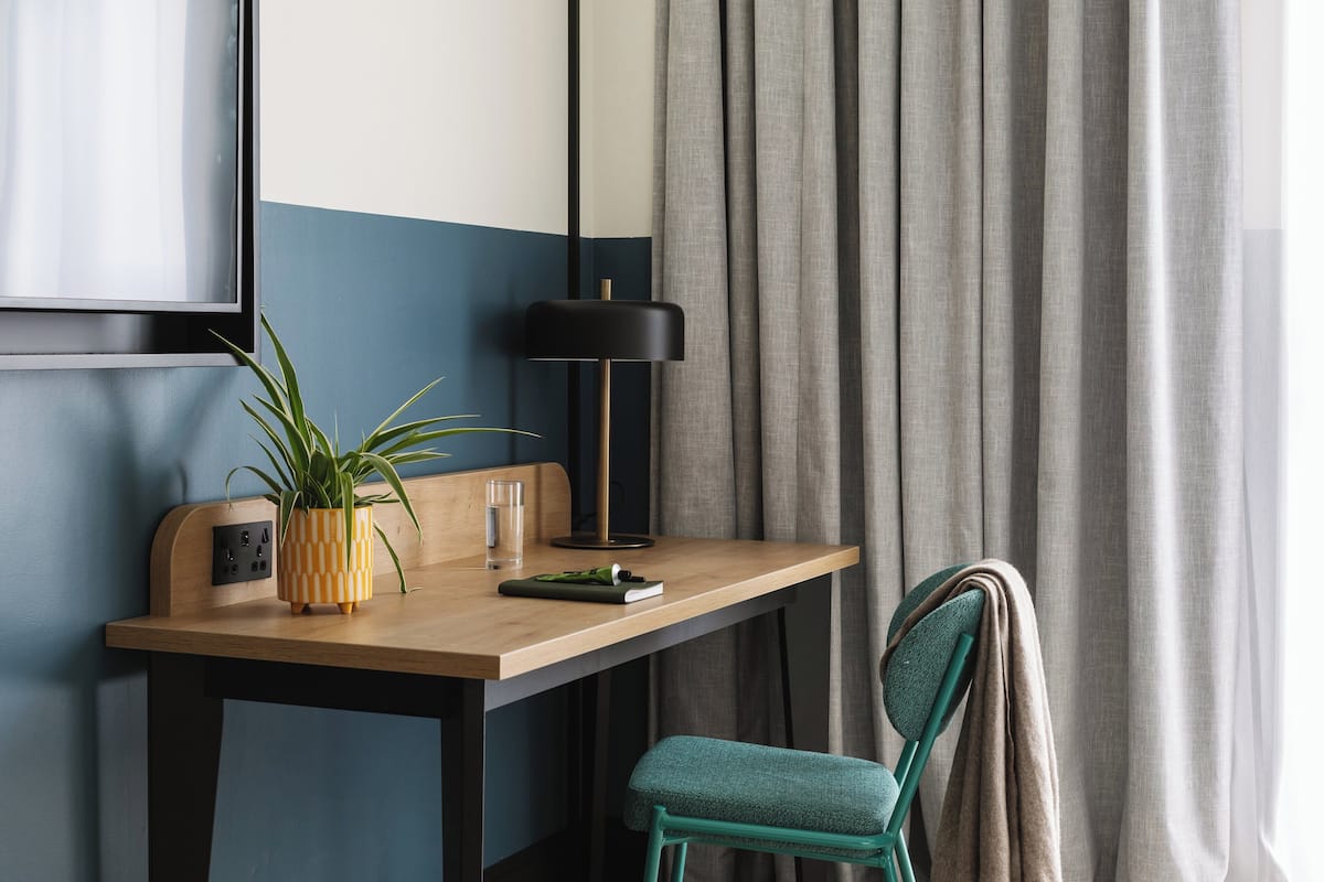 1 habitación y ropa de cama de alta calidad