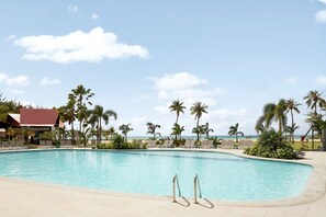 2 outdoor pools, free pool cabanas, pool umbrellas - Crowne Plaza Resort Saipan by IHG (Saipan)