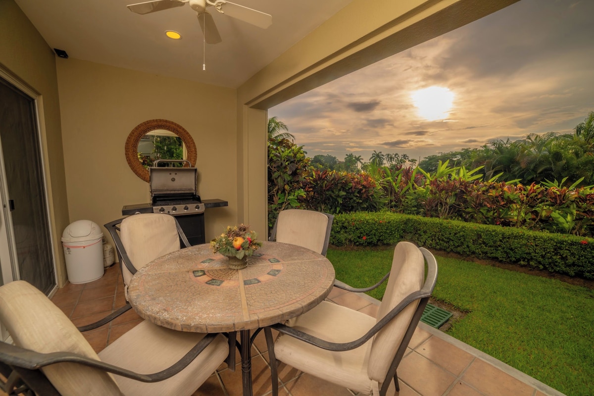Apartment, 3 Bedrooms, Pool View | Garden view
