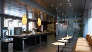 Sitteområde i lobbyen