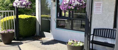 Fassade der Unterkunft