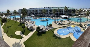 4 outdoor pools, pool cabanas (surcharge), pool umbrellas