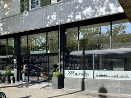 Overnatningsstedets facade