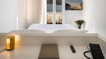 Draps en coton égyptien, literie de qualité supérieure, minibar