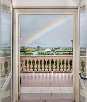 Appartement, 1 slaapkamer, terras, uitzicht op zee | Terras