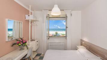 Down duvets, minibar, desk, iron/ironing board