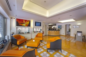 Sala de estar en el lobby