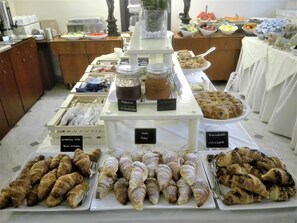 Frokostbuffé er inkludert hver dag