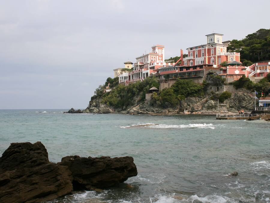 Fassade der Unterkunft