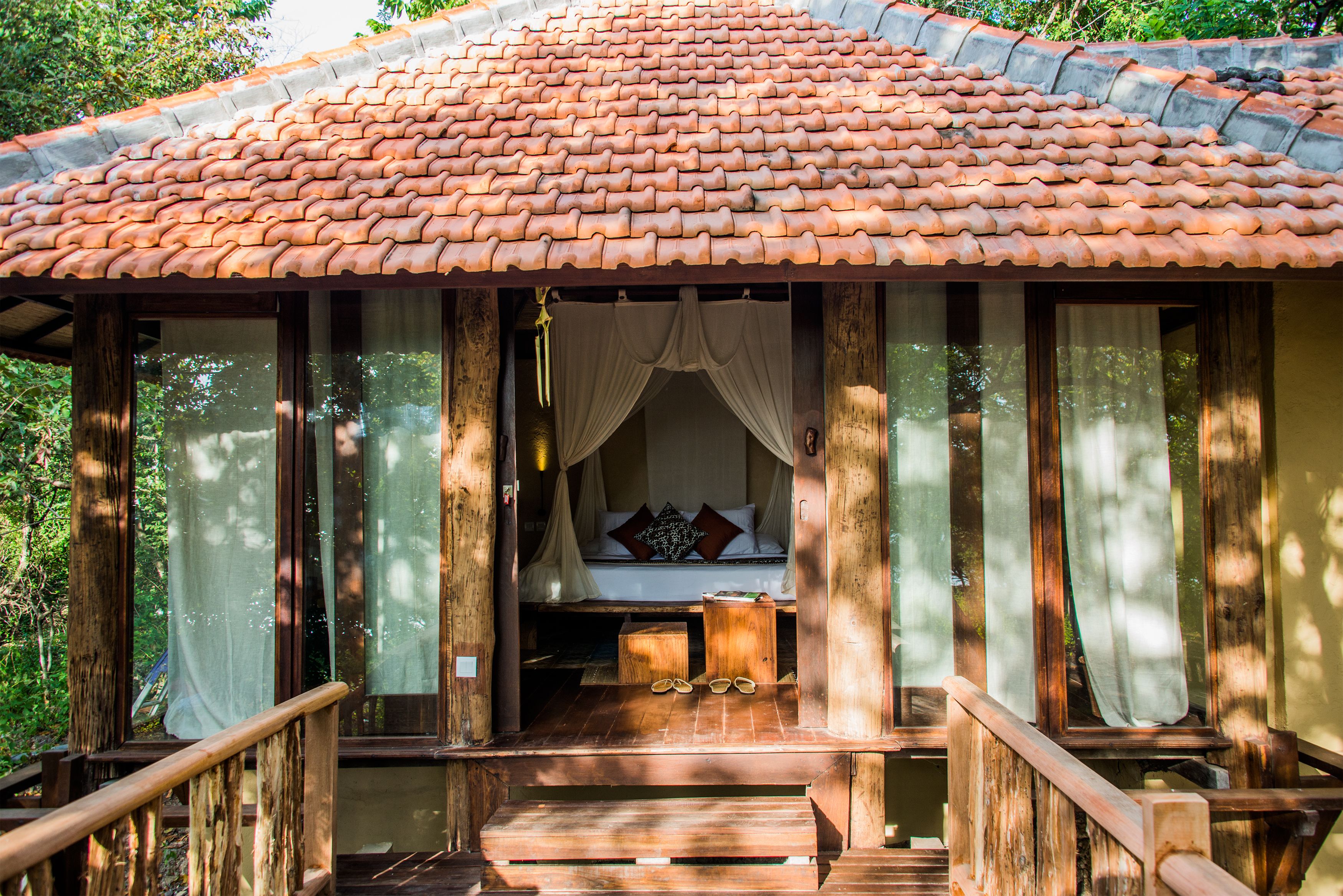 jungle lanai cottage (free snorkling) | terrace/patio